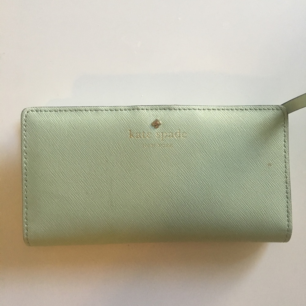 Kate Spade Stacey Wallet - Mint